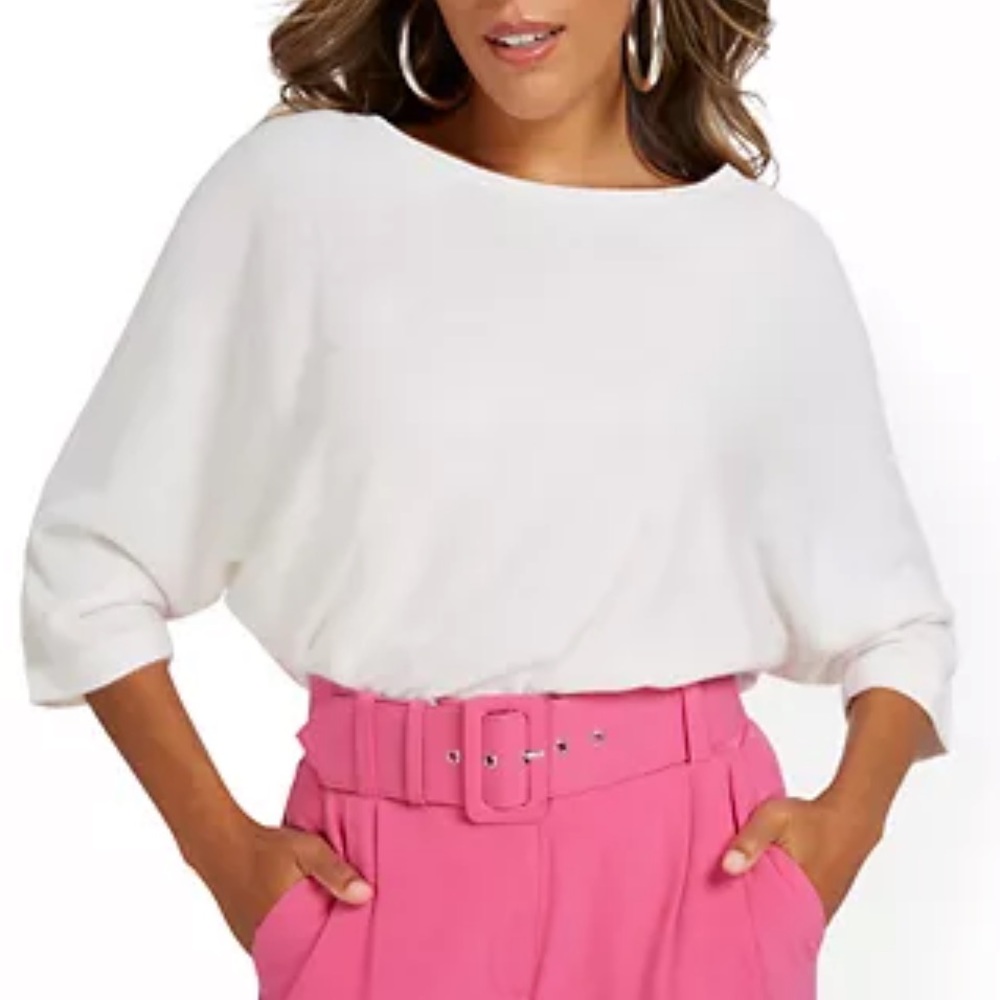 Boat Neck Dolman Sweater